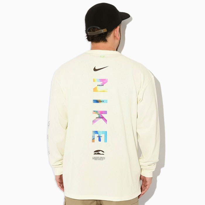 ナイキ NIKE ロンT Tシャツ 長袖 メンズ PREM ESSNTL GC オフホワイト ( nike PREM ESSNTL GC L/S Tee Off White ティーシャツ T-SHIRTS ロング ロンティー 長袖Tシャツ カットソー トップス メンズ 男性用 HF6173-133 ) ice field icefield