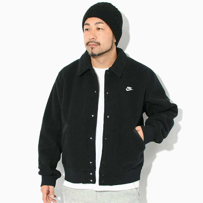 ナイキ NIKE ジャケット メンズ クラブ シェルパ コーチジャケット ブラック ( nike Club Sherpa Coach..