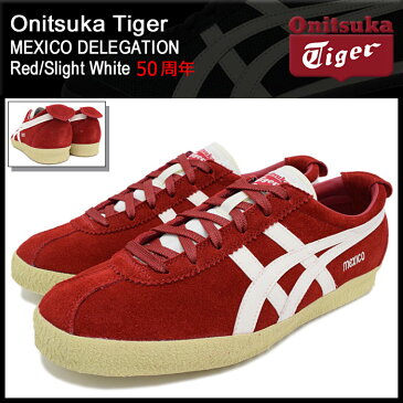 オニツカタイガー Onitsuka Tiger スニーカー メンズ 男性用 メキシコ デレゲーション Red/Slight White(Onitsuka Tiger MEXICO DELEGATION レッド 赤 SNEAKER MENS・靴 シューズ SHOES D601L-2199 TH601L-2199) ice filed icefield