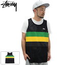 【アウトレット(不良箇所あり)】ステューシー STUSSY Flag Mesh タンクトップ ( stussy tank top タンクトップ メンズ・男性用 ...