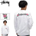 【アウトレット(不良箇所あり)】ステューシー STUSSY トレーナー メンズ California Applique ( stussy crew sweat ...