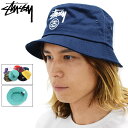 【アウトレット(不良箇所あり)】ステューシー STUSSY バケット ハット Stock Lock HO15 Bucket Hat 帽子 ( stussyhat...