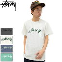 【アウトレット(不良箇所あり)】ステューシー STUSSY Tシャツ 半袖 メンズ Smooth Stock Pigment Dyed ( stussy tシャツ tee ティーシャツ T-SHIRTS カットソー トップス メンズ 1903878 USAモデル 正規 品 ストゥーシー スチューシー )[M便 1/1] ice field icefield