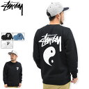 【アウトレット(不良箇所あり)】ステューシー STUSSY トレーナー メンズ Stock Yin Yang ( stussy sweat スウェット スエット...