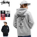 【アウトレット(不良箇所あり)】ステューシー STUSSY パーカー プルオーバー World Tour ( stussy hooded sweat フード フ...