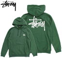 【アウトレット(不良箇所あり)】ステューシー STUSSY パーカー プルオーバー メンズ & レディース Basic Stussy ( stussy hood...