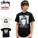 【アウトレット(不良箇所あり)】ステューシー STUSSY Tシャツ 半袖 メンズ Tomoo Gokita Tomoo Girl Pocket コラボ ( STUSSY×Tomoo Gokita tee ポケット ティーシャツ T-SHIRTS カットソー トップス メンズ・男性用 1943822 ストゥーシー スチューシー )[M便 1/1]