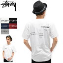 【アウトレット(不良箇所あり)】ステューシー STUSSY Tシャツ 半袖 メンズ Zine Pocket ( stussy tee ポケット ティーシャツ T-SHIRTS カットソー トップス メンズ・男性用 1943873 ストゥーシー スチューシー )[M便 1/1] ice field icefield