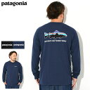 パタゴニア Patagonia ロンT Tシャツ 長袖 メンズ ホーム ウォーター トラウト レスポンシビリティー ( Patagonia Home Water Trout Responsibili L/S Tee ティーシャツ T-SHIRTS ロンティー 長袖Tシャツ カットソー トップス アウトドア USAモデル 37574 )