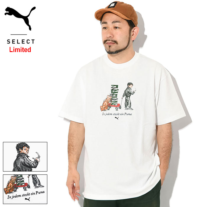 乐天商城 - プーマ PUMA Tシャツ 半袖 メンズ グラフィックス プーマ ボーイ 限定 ( PUMA Graphics Puma Boy S/S Tee Limited ティーシャツ T-SHIRTS カットソー トップス メンズ 男性用 629412 )[M便 1/1]