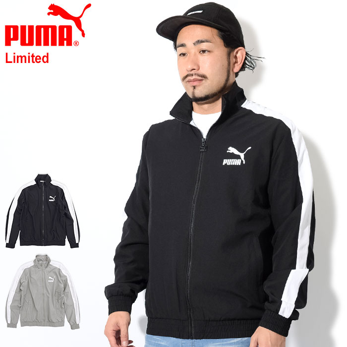 プーマ PUMA ジャケット メンズ アイコニック T7 ウーブン トラックジャケット 限定 ( PUMA Iconic T7 Woven Track JKT Limited スポーツアパレル JACKET アウター メンズ 男性用 579006 )