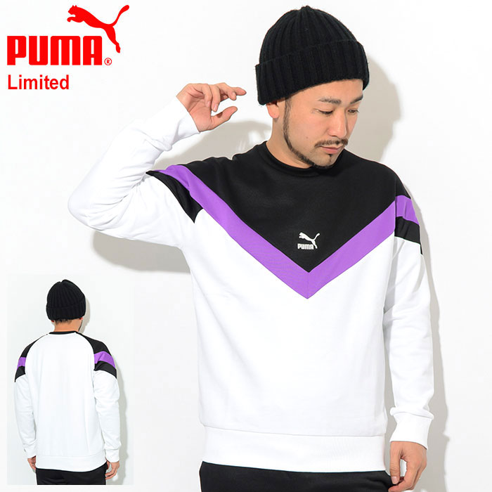 プーマ PUMA トレーナー メンズ アイコニック MCS クルー スウェット 限定 ( PUMA Iconic MCS Crew Sweat Limited スエット トレナー トレイナー トップス メンズ 男性用 596013 ) ice field icefield