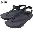 リグ rig サンダル メンズ 男性用 ムグー NV Dark Navy ( rig MGUU NV リカバリーサンダル リラックスサンダル フリップフロップ ...