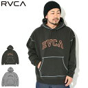 [J RVCA p[J[ vI[o[ Y A[` ( RVCA Arched Pullover Hoodie rbOVGbg I[o[TCY t[h t[fB XEFbg Pull Over Hoody Parker gbvX Y jp BC042-044 ) ice field icefield