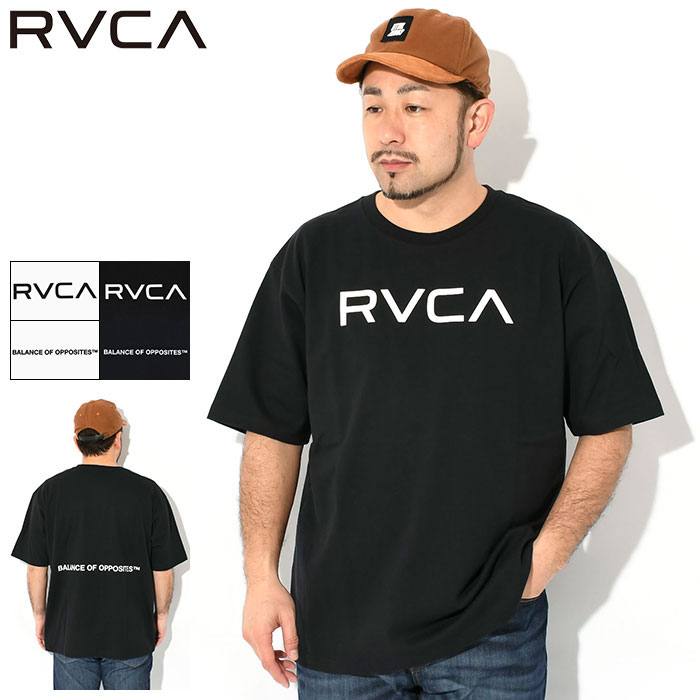 ルーカ RVCA Tシャツ 半袖 メンズ 24SP ビッグ ルーカ ( RVCA 24SP Big RVCA S/S Tee ビッグシルエット オーバーサイズ ティーシャツ T-SHIRTS カットソー トップス メンズ 男性用 BE041-226 ) M便 1/1 ice field icefield