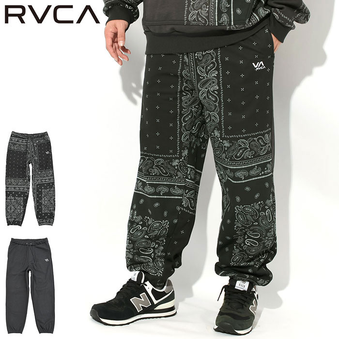 ルーカ RVCA パンツ メンズ WRWB ( RVCA WRWB Pant 保温 暖かい あったか 裏起毛 防風 撥水 スウェットパンツ スエットパンツ ボトムス メンズ 男性用 BE04B-707 ) ice field icefield