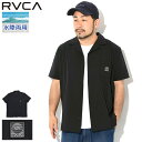 ルーカ RVCA シャツ 半袖 メンズ ブロック ( RVCA Block S/S Shirt 水陸両用 撥水 速乾 UVカット オープンカラーシャツ ボーリングシャツ ビッグシルエット オーバーサイズ カジュアルシャツ トップス メンズ 男性用 BF04A122 ) ice field icefield