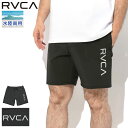 ルーカ RVCA ハーフパンツ メンズ 25SU エラスティック ボード ショーツ ( RVCA 25SU Elastic Board Short 水陸両用 水着 スイムウェア 海パン トランクス サーフィン マリンスポーツ マリンレジャー ショートパンツ ハーパン ボトムス メンズ 男性用 BF04A500 )