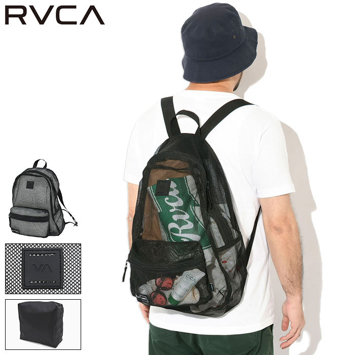 롼 RVCA å  ǥ å Хåѥå ( RVCA All Day Mesh Backpack Bag Хå ...