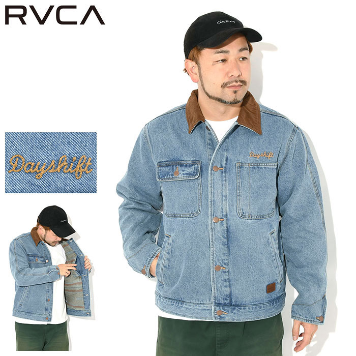 楽天市場】rvca デニム ジャケットの通販