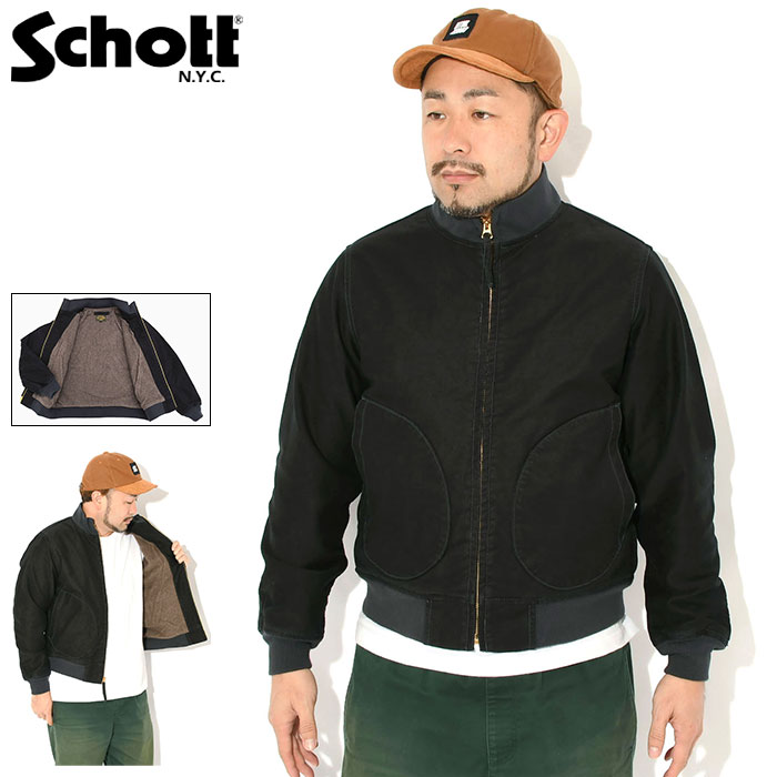 楽天市場】ポリスマン ジャケット schott（メンズファッション）の通販