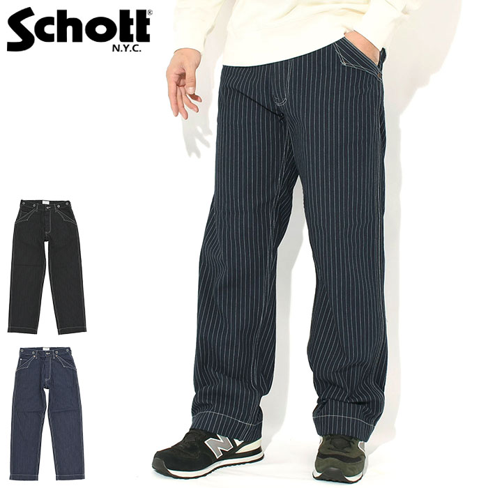 【ポイント10倍】ショット Schott パンツ メンズ オールド ヒッコリー デニム ( Schott Old Hickory Denim Pant デニムパンツ ジーンズ ジーパン Gパン ボトムス メンズ 男性用 7825911002 3126043 ) ice field icefield