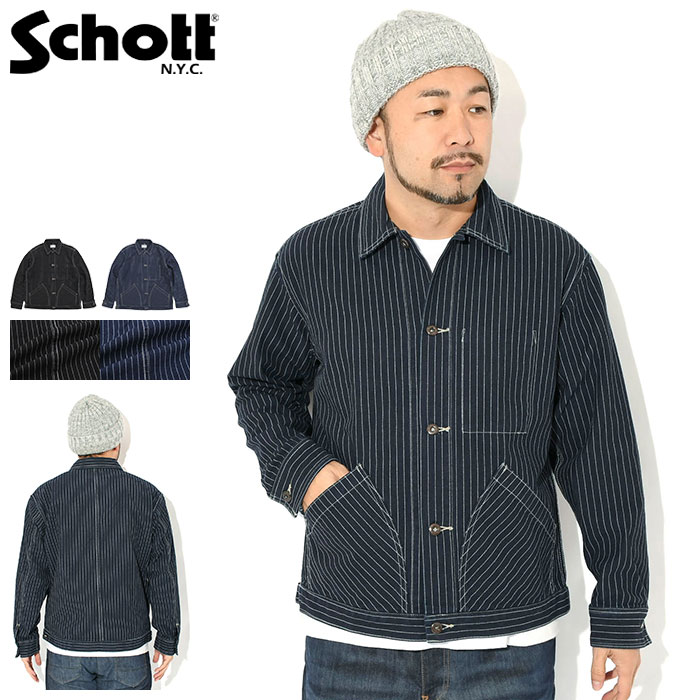 SCHOTT デニム ライダースジャケット ショット 古着 ダメージ加工 直営限定】1st DENIM JACKET/デニム ジャケット Gジャン | Schott