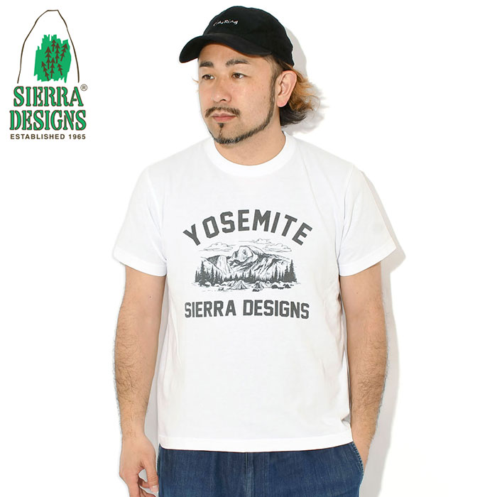 Rakuten - 【ポイント10倍】シエラデザインズ SIERRA DESIGNS Tシャツ 半袖 メンズ ヨセミテ ナショナル パーク ( SIERRA DESIGNS Yosemite National Park S/S Tee ティーシャツ T-SHIRTS カットソー トップス シェラデザイン 921804 )[M便 1/1]