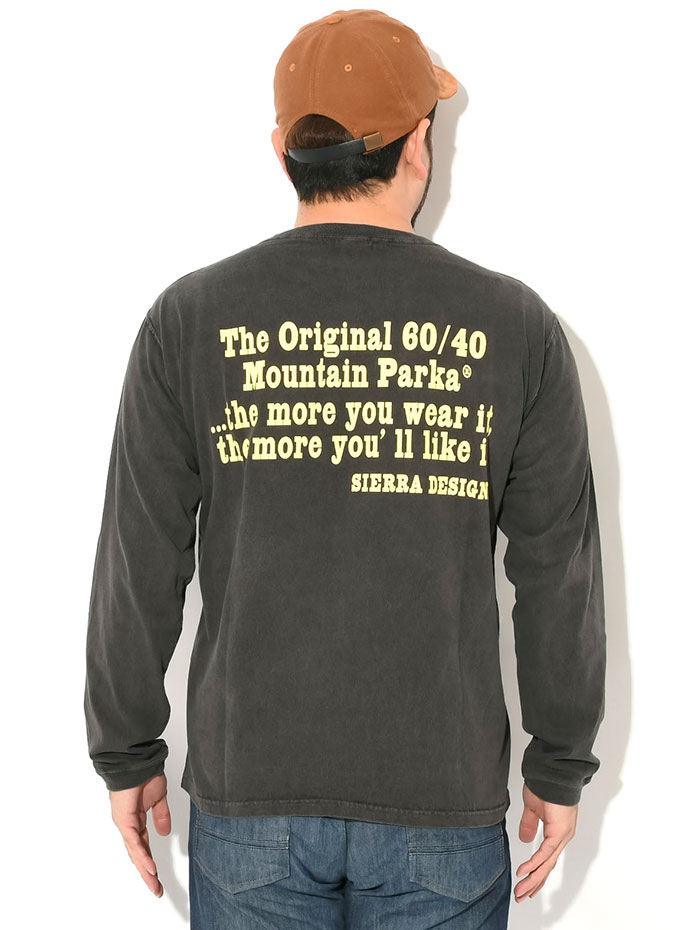 【ポイント10倍】シエラデザインズ SIERRA DESIGNS ロンT Tシャツ 長袖 メンズ グッドオン ユー ウィル ライク イット PKT コラボ ( SIERRA DESIGNS×Good On You Will Like It PKT L/S Tee ティーシャツ T-SHIRTS ロンティー カットソー トップス シェラデザイン 931003 ) 3