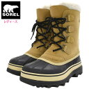 ソレル SOREL スノーブーツ レディース 女性用 カリブー WP Buff ウィメンズ ( Sorel CARIBOU WP WOMENS 防水 Boot Boots 2023FW スノー ブーツ ウィンター ブーツ 靴 ブーツ soreru Ladys ウーマンズ ベージュ NL1005-280 )