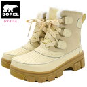 ソレル SOREL スノーブーツ レディース 女性用 ティボリ 5 ウォータープルーフ Honey White/Sea Salt ウィメンズ ( Sorel T...