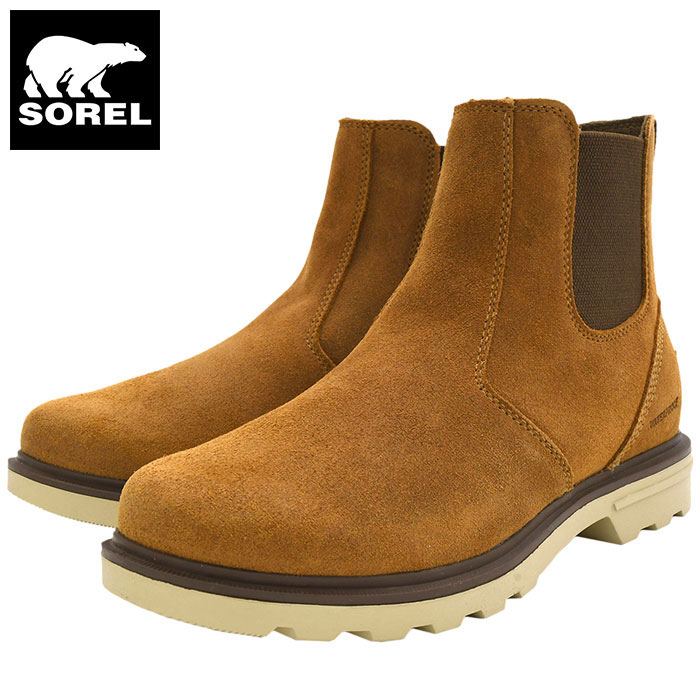 ソレル スノーブーツ メンズ ソレル SOREL スノーブーツ メンズ 男性用 カーソン チェルシー WP Camel Brown/Oatmeal ( Sorel CARSON CHELSEA WP サイドゴアブーツ 防水 Boot Boots 2023FW スノー・ブーツ ウィンター・ブーツ 靴・ブーツ soreru NM4900-224 ) ice field icefield