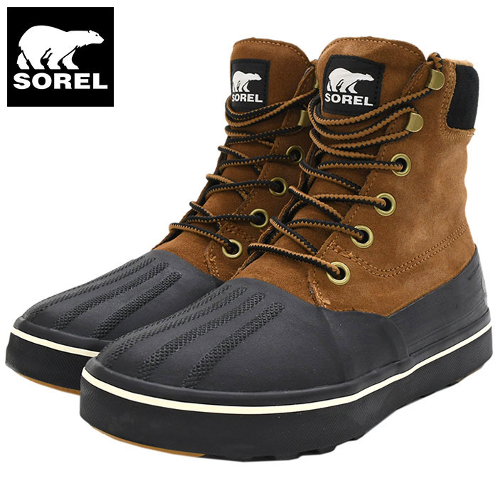 ソレル スノーブーツ メンズ ソレル SOREL スノーブーツ メンズ 男性用 シャイアン メトロ 2 ブーツ WP Velvet Tan/Black ( Sorel CHEYANNE METRO II BOOT WP 防水 Boot Boots 2023FW スノー・ブーツ ウィンター・ブーツ 靴・ブーツ soreru MENS NM4987-242 )