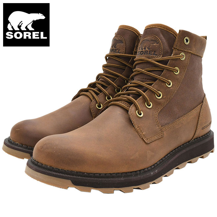 ソレル スノーブーツ メンズ ソレル SOREL スノーブーツ メンズ 男性用 マドソン 2 フィールド WP Velvet Tan/Blackened Brown ( Sorel MADSON II FIELD WP 防水 Boot Boots 2023FW スノー・ブーツ ウィンター・ブーツ 靴・ブーツ soreru NM5001-242 ) ice field icefield