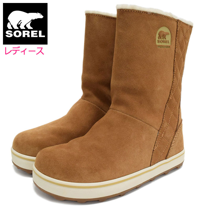 ソレル SOREL スノーブーツ レディース 女性用 グレイシー WP Elk ウィメンズ ( Sorel GLACY WP WOMENS 防水 Boot Boots 2021FW スノー・ブーツ ウィンター・ブーツ 靴・ブーツ soreru Ladys ウーマンズ ブラウン 茶 NL1975-286 )