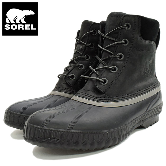 ソレル SOREL スノーブーツ メンズ 男性用 シャイアン 2 Black/Black ( Sorel CHEYANNE II シャイエン 防水 Boot Boots 2020FW スノー・ブーツ ウィンター・ブーツ 靴・ブーツ soreru ブラック 黒 NM2575-010 ) ice field icefield