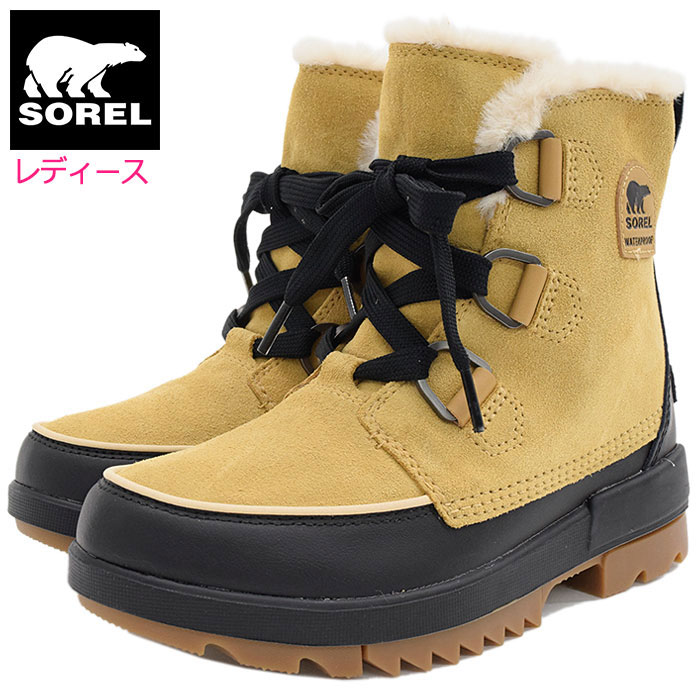 ソレル スノーブーツ レディース ソレル SOREL スノーブーツ レディース 女性用 ティボリ 4 WP Curry ウィメンズ ( Sorel TIVOLI IV WP WOMENS 防水 Boot Boots 2023FW スノー・ブーツ ウィンター・ブーツ 靴・ブーツ soreru Ladys ウーマンズ ベージュ NL3425-373 ) ice field icefield