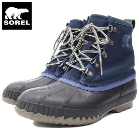 ソレル SOREL スノーブーツ メンズ 男性用 シャイアン 2 ショート ナイロン Collegiate Navy ( Sorel CHEYANNE II SHORT NYLON シャイエン 防水 Boot Boots スノー・ブーツ ウィンター・ブーツ 靴・ブーツ soreru ネイビー 紺 NM2340-464 )