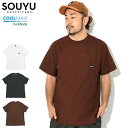 ソーユー アウトフィッターズ SOUYU OUTFITTERS Tシャツ 半袖 メンズ スロー ライフ エコ ( SOUYU OUTFITTERS Slow Life ECO S/S Tee 鹿の子 ピケ ポケット ポケT ティーシャツ T-SHIRTS カットソー トップス メンズ 男性用 S23-SO-12 ) M便 1/1 ice field icefield