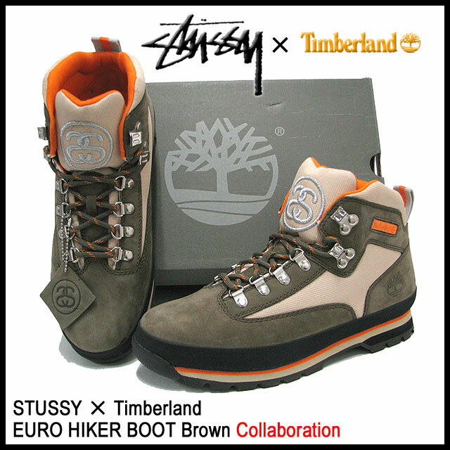 楽天市場】ステューシー STUSSY×Timberland ユーロ ハイカー ブーツ