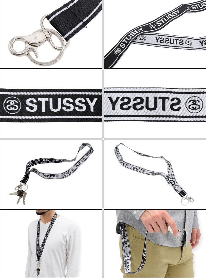 2021超人気 STUSSYネックストラップ キーリング ②