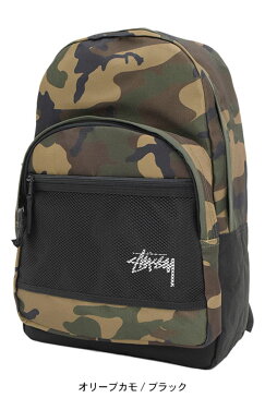 ステューシー STUSSY リュック Stock Woodland Camo(stussy backpack バックパック Daypack デイパック Bag バッグ 普段使い 通勤 通学 旅行 メンズ レディース ユニセックス 男女兼用 133018 ストゥーシー スチューシー 小物)