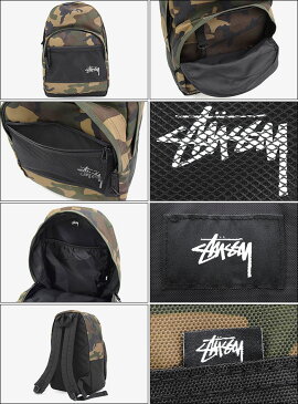 ステューシー STUSSY リュック Stock Woodland Camo(stussy backpack バックパック Daypack デイパック Bag バッグ 普段使い 通勤 通学 旅行 メンズ レディース ユニセックス 男女兼用 133018 ストゥーシー スチューシー 小物)