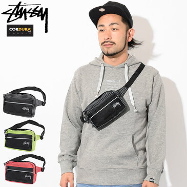 ステューシー STUSSY ウエストバッグ Ripstop Nylon ( stussy waist bag ウエストポーチ ヒップバッグ ボディバッグ メンズ レディース ユニセックス 男女兼用 134187 USAモデル 正規 品 ストゥーシー スチューシー 小物 ) ice field icefield