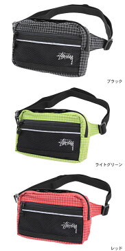 ステューシー STUSSY ウエストバッグ Ripstop Nylon ( stussy waist bag ウエストポーチ ヒップバッグ ボディバッグ メンズ レディース ユニセックス 男女兼用 134187 USAモデル 正規 品 ストゥーシー スチューシー 小物 ) ice field icefield