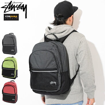 ステューシー STUSSY リュック Ripstop Nylon(stussy backpack バックパック Daypack デイパック Bag バッグ 普段使い 通勤 通学 旅行 メンズ レディース ユニセックス 男女兼用 133020 USAモデル 正規 品 ストゥーシー スチューシー 小物)