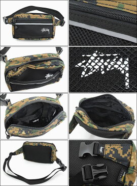 ステューシー STUSSY ウエストバッグ Digi Camo ( stussy waist bag カモ 迷彩 ウエストポーチ ヒップバッグ ボディバッグ メンズ レディース ユニセックス 男女兼用 134203 USAモデル 正規 品 ストゥーシー スチューシー 小物 ) ice field icefield