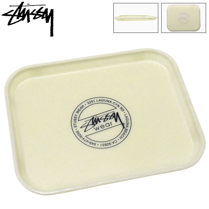 ステューシー STUSSY トレイ Stock Dot ( stussy Camtray カムトレー プレート 皿 テーブルウェア アウトドア レジャー キャンプ バーベキュー 138803 USAモデル 正規 品 ストゥーシー スチューシー 小物 ) ice field icefield