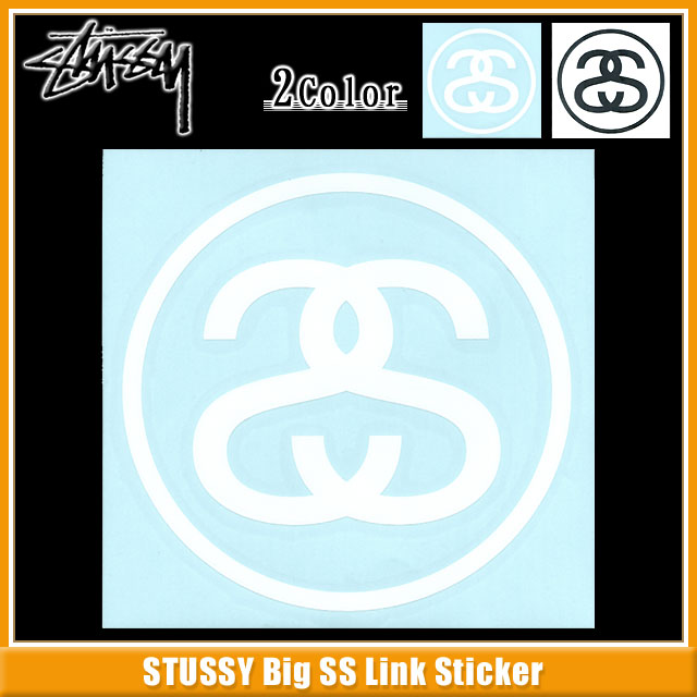 ステューシー STUSSY Big SS Link ステッカー(stussy sticker ステッカー メンズ・男性用 137371 スチューシー 小物)