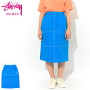 ステューシー STUSSY スカート レディース WOMEN Minimal Cargo ( stussy Skirt ストレートスカート カーゴ 膝下丈スカー...